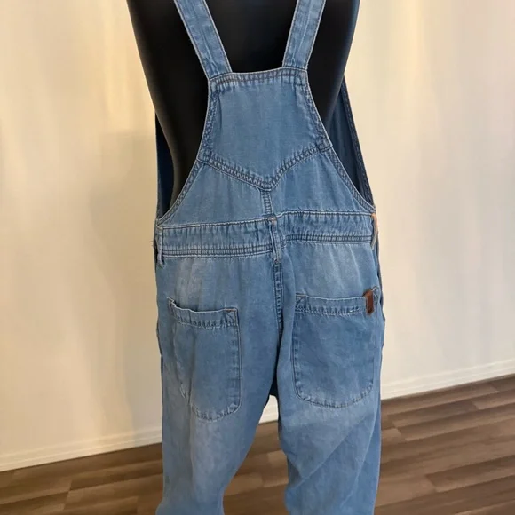 Roxy Light Blue Denim Overalls - Picture 8 of 15